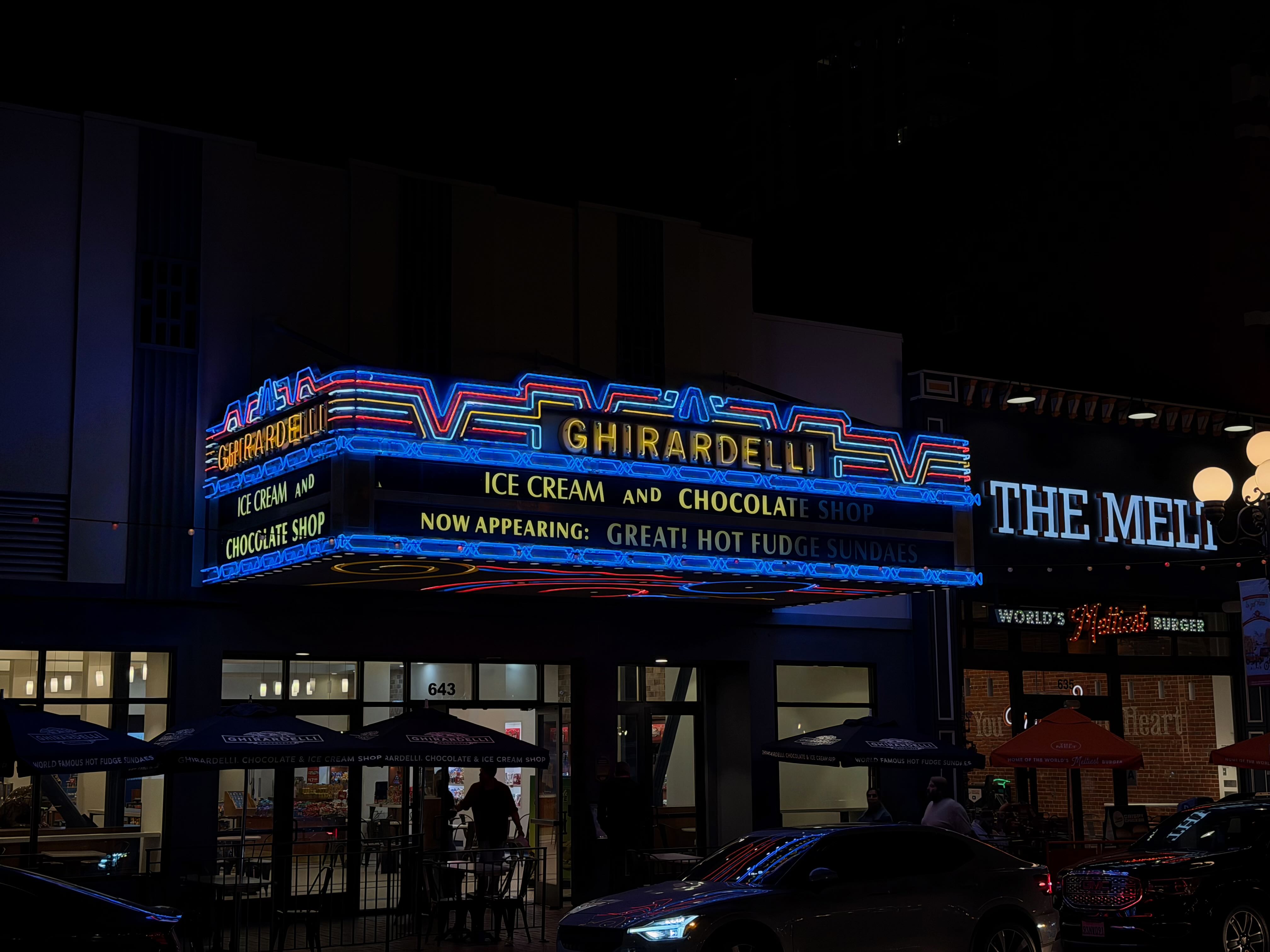 Ghirardelli store in Gaslamp district