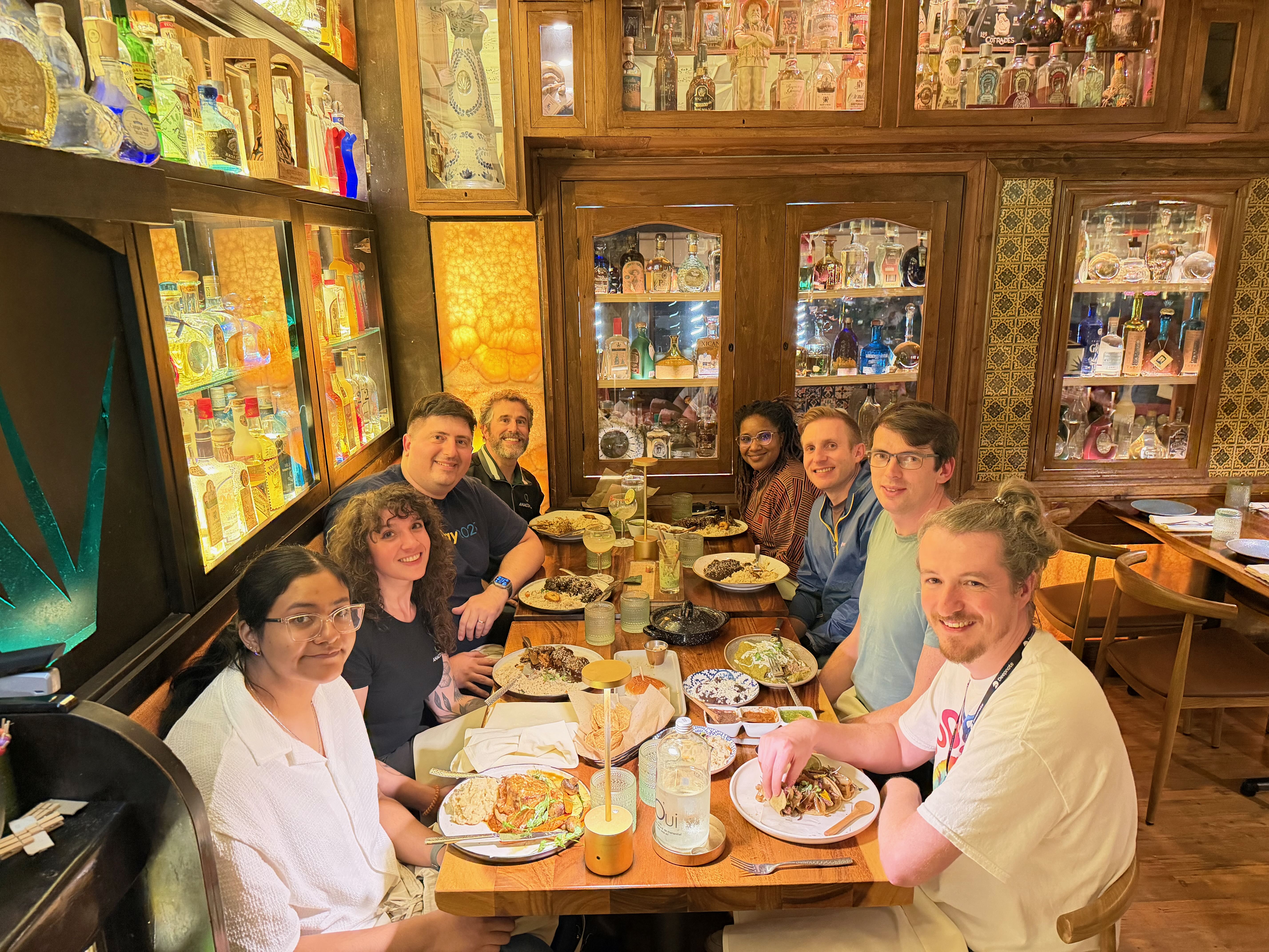 Dinner at El Agave with Jupyter community