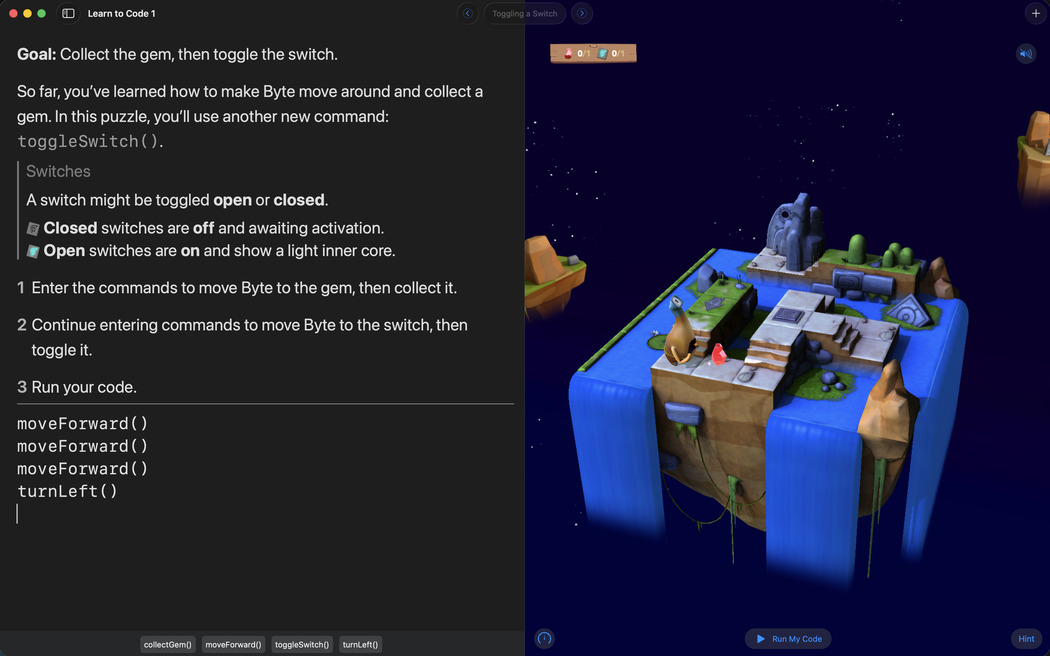 Learn to Code playground